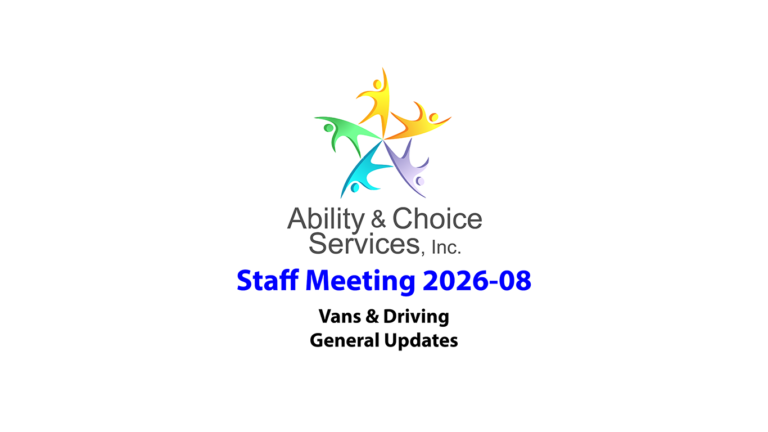 Staff Meeting 2026-08